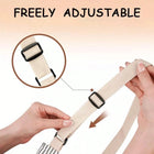 2pcs White Black Striped Man Woman Home Restaurant Kitchen Baking Nail Bib Oil Repellent Work Apron 2 Pockets Adjustable