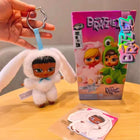 In Stock Mga Bratz Bratziez Keychain Blind Box Bunny Outfit Anime Figure Black Cat Outfit Mystery Box Model Ornament Gift Toys