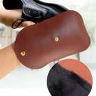 Multifunctional Shoes Polishing Glove Soft Plush Shoe Shine Cloth for Leather Handbag Polishing Kitchen Dishes Cleaning Handheld Towel Brush посуда для кухни
