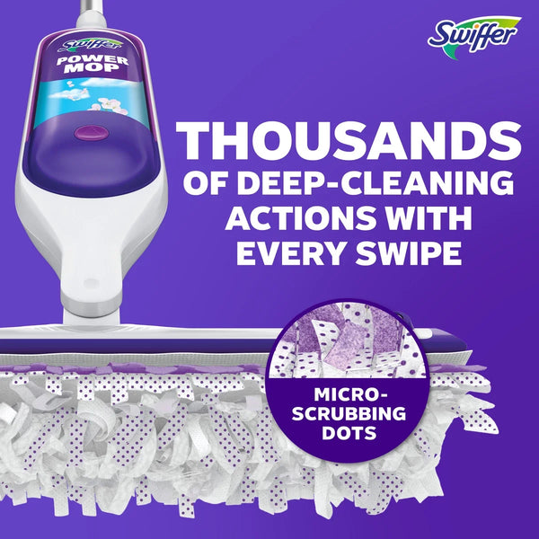 Swiffer Power Mop Multi-Surface Mop Kit for Floor Cleaning