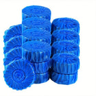 Rose-Scented Blue Toilet Bowl Cleaner Tablets - Long-Lasting, Concentrated Formula For Ceramic & Plastic Surfaces, Fresh Air Fragrance, Ideal For Hotels & Villas