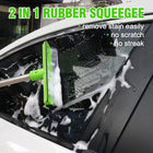 62'' Car Wash Brush with Long Handle, 11PCS Car Cleaning Kit with Mop Mitt, Microfiber Duster, Squeegee, Towels & Gloves for