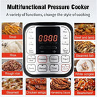 5L Electric Pressure Cooker Stainless steel Smart Multicooker for Kitchen Slow Cooker Rice Cooker Steam Pot Food Warmer 220V