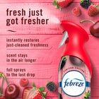 Two-Pack Febreze Cherries & Berries Scent Air Mist Odor-Neutralizing Air Freshener Spray, 8.1 Ounces apiece