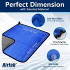 1-4pcs Microfiber Car Washing Towel Soft Quick Drying Windows Mirrors Wiping Rags Home Double Layer Cleaning Cloths 600GSM