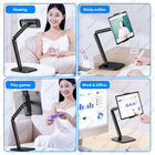 Tablet Stand Holder 15 in Adjustable Long Metal Flexible Arm for 4.7-13 in Phone iPad Stand Ergonomic Desktop Holder Multi-Angle