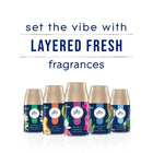 Automatic Spray Air Freshener Refill 6.2 oz Sea Mist & Cypress Scent Fresh Collection 6 Pack