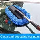 Microfiber Car Wash Brush Mop Kit, Mitt Sponge With Long Handle Car Cleaning Supplies Kit Duster Washing Car Tools Accessori