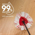 O-Cedar EasyWring Deep Clean Refill 1-Pack 40% More Cleaning Power Microfiber Mop Refill Compatible with O-Cedar EasyWring Spin
