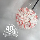 O-Cedar EasyWring Deep Clean Refill 1-Pack 40% More Cleaning Power Microfiber Mop Refill Compatible with O-Cedar EasyWring Spin