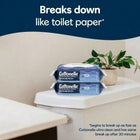 Large Capacity Value Pack Cottonelle heavy-duty flushable wet wipes with enhanced cleaning power | Bring thorough cleansing and lasting freshness for daily personal care use
