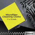 24 Pack Microfiber Cleaning Cloth, Lint Free Reusable Towels for Car, Home, Kitchen, Garage, 11x12 Inches, Multicolor