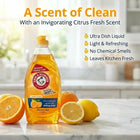 Large-capacity household Ultra Powerful Dishwashing Liquid Soap Deep Cleaning Grease Cutting Fresh Citrus Scent
