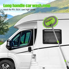 62'' Car Wash Brush with Long Handle, 11PCS Car Cleaning Kit with Mop Mitt, Microfiber Duster, Squeegee, Towels & Gloves for