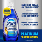Large Capacity Dishwashing Liquid 30 Fl Oz Fresh Rain Scent for Kitchen Cleaning Dish Soap Effective Grease Cutting Liquid Detergent