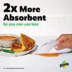 Jumbo Bulk Pack |  2X More Absorbent Quicker Picker Upper | Select-A-Size Ultra Absorbent Paper Towels | Multi-Purpose Home Cleaning Paper Towels | Suitable for Any Room | Great for Gifting | Excellent Cleaning Essential