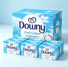 Hypoallergenic cool cotton fresh dryer sheets for household laundry | Reliably cut static electricity and keep all fabrics soft with gentle clean fragrance