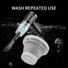 Multi Functional Ultra Quiet Portable Car Vacuum Cleaner - USB Charging, Strong Suction, Long Battery Life, Suitable For Home And Car Use, Charging Handheld, Whirlwind, Wireless Collector