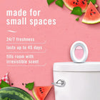 Febreze Bathroom Air Freshener, Small Spaces Odor-Fighting, Watermelon, 2 Count