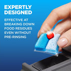 Deep Clean Dishwasher Soap Pods No Pre-Rinse Needed All In One Cleaning Tablets For Automatic Dishwashing Machines