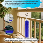 Fan cleaning brush, bendable fan dust brush, suitable for all kinds of electric fans, can be reused; microfiber brush head dust brush, can be used for air conditioning, household and car trends, curtains, blinds and other cle