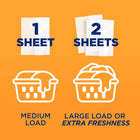 Ultra Fresh Scented Dryer Sheets for Laundry 120 Count Fabric Softener Sheets Eliminates Static Cling and Wrinkles Long Lasting Fresh Burst Fragrance Infused with Odor Blasting Technology for Towels Clothes Bedding