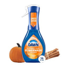 Dawn Limited Pumpkin Spice Scent Powerwash Dish Spray Fast Acting Degreasing Foam | Multi-scene Household Cleaner Ideal For Festive Kitchen Daily Cleaning And Fabric Stain Treatment