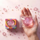 NeeDoh Style Heart Shaped Stress Reliever Super Soft Squishy Gel with Uplifting Vibes Sensory Fidget Gadget For Anxiety Relief