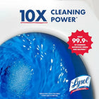 Lysol Toilet Bowl Cleaner, Max Strength Bathroom Cleaning Supplies, Toilet Bowl Cleaner Clinging Gel, Home Essential, Instant S