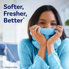 Hypoallergenic cool cotton fresh dryer sheets for household laundry | Reliably cut static electricity and keep all fabrics soft with gentle clean fragrance