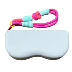 Silicone Zipper Eyeglass Case, Sunglasses Storage Protective Case, Hanging Bag, Wallet, Waterproof Glass Box for Women and Girls