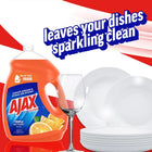 Ultra Triple Action Dishwashing Liquid Dish Soap Concentrated Orange Scent for Kitchen Cleaning Greasy Dishes 145 Fl Oz Bulk
