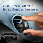 Car Air Freshener Vent Clip, Febreze AUTO Odor Fighter, Noir Scent, 8 Count, 40 Days Freshness