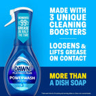 Household Favorite! | Large capacity |Powerwash Dish Spray Platinum Plus Tropical Scent Concentrate  Bottle for Kitchen Cleaning