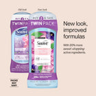 Women's Sweet Pea & Violet Scented Antiperspirant Deodorant Roll-On 48 Hour Protection Long Lasting Sweat Control 2 Pack 2.6 Oz Each for Daily Freshness