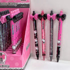Genuine Sanrio Hello Kitty Push-Button Ballpoint Pens Cartoon Kuromi 0.5MM Black Gel Pen Student Writing Drawing Stationery Gift
