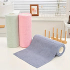 4M Reusable Kitchen Dish Cloth Roll Washable Cleaning Wipes Paper Towel Alternative Absorbent Rag for Living Room Bedroom
