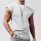 2026 Men's Sleeveless T-Shirt for Summer Casual Sports - Loose Fit Men's Sleeveless Base Shirt Vest  European size