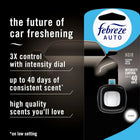 Car Air Freshener Vent Clip, Febreze AUTO Odor Fighter, Noir Scent, 8 Count, 40 Days Freshness