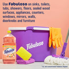 Multi-Purpose Cleaner, 2X Concentrated Formula, Floor Cleaner, Peach Scent, 16.9 fl oz