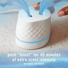 Febreze PLUG Scent Booster Starter Kit, Black, Oil Diffuser, Air Freshener Plug In, Continuous Scent Device + 2 Ocean Refills