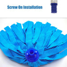 Mop with 2 Microfiber Heads, 4-Section Adjustable Pole for Easy Cleaning