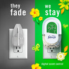 Febreze Plug Quadruple Air Freshener Refill - Gain Original - 3.48 fl oz/4pk: Dye-Free, Phthalate-Free, Electric, Oil