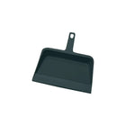 Heavy Duty Plastic Dust Pan for Home Cleaning Commercial Use Durable Large Capacity Long Handle Black Industrial Dustpan for Floor Sweeping