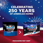 Household Favorite! | Large capacity | Advanced Clean Dishwasher Detergent Tabs  Quantum Pods No Pre Rinse Soap for Dishwasher