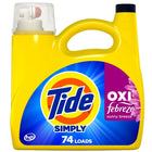 Holiday Bulk Savings | Large Capacity Value Pack | Simply OXI Boost Laundry Detergent. Eliminates 99% stains & odors, Febreze odor defense, Sunny Breeze scent. Whitens fabrics, large size pack