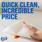 Kitchen paper towels for home use, cellulose fiber, white, perforated sheets for customizable tearing