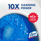 Lysol Power toilet bowl cleaner gel, Cleaning, Disinfecting and Stain Removal, 24 oz, Pack of 2