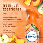 Two-Pack Febreze Juicy Summer Peaches Scent Air Mist Odor Neutralizing Freshener Spray, 8.1 Ounces Each Bottle