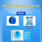 Rose-Scented Blue Toilet Bowl Cleaner Tablets - Long-Lasting, Concentrated Formula For Ceramic & Plastic Surfaces, Fresh Air Fragrance, Ideal For Hotels & Villas